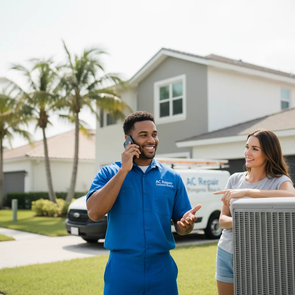 AC Repair Pompano Beach customer support in Barron